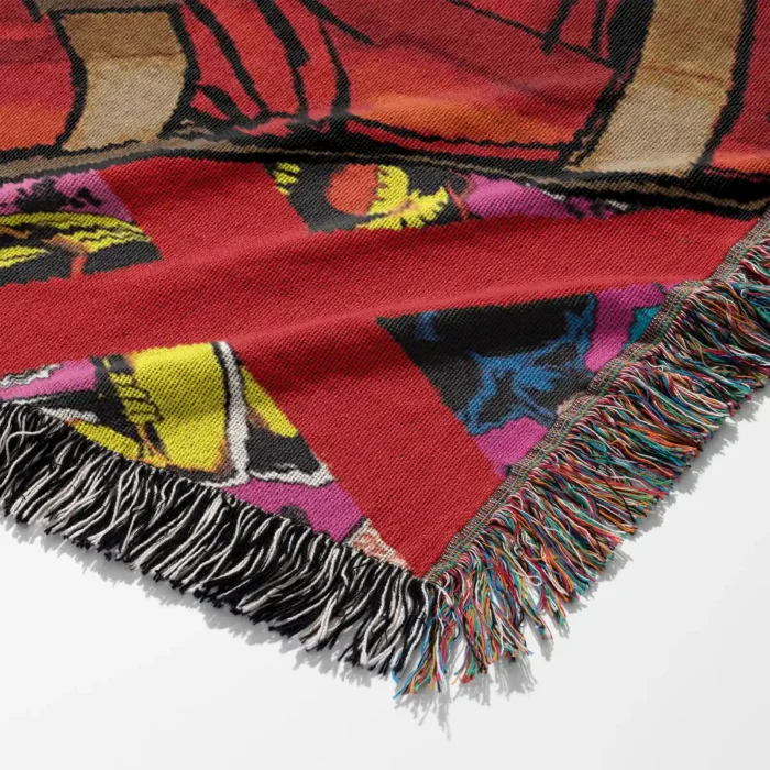 DP Woven Tapestry Throw Blanket – Stylish Wall Rug, Cozy Room Decor, Perfect Gift - Image 6