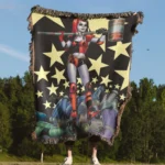 Harley Woven Tapestry Throw Blanket – Colorful Wall Art, Unique Room Decor, Collectible Merch - Image 4