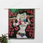 Harley  Woven Tapestry Throw Blanket – Bright Wall Art, Cozy Room Decor, Collectible Accent - Image 2