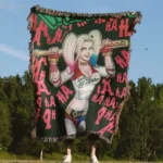 Harley  Woven Tapestry Throw Blanket – Bright Wall Art, Cozy Room Decor, Collectible Accent - Image 4