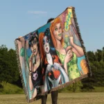 Harley  Woven Tapestry Throw Blanket – Stylish Wall Rug, Unique Room Decor, Perfect Gift - Image 3