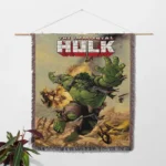 Hulk Woven Tapestry Throw Blanket – Fun Wall Art, Unique Room Decor, Collectible Accent - Image 2