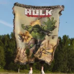 Hulk Woven Tapestry Throw Blanket – Fun Wall Art, Unique Room Decor, Collectible Accent - Image 4
