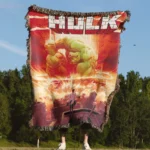 Hulk Woven Tapestry Throw Blanket – Retro Wall Art, Cool Room Decor, Collectible Accent - Image 4