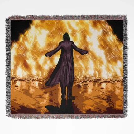 Ninja Turtles woven tapestry throw blanket, designed as a retro wall rug and cozy room decor, perfect as a gift for Ninja Turtles lovers and collectors.