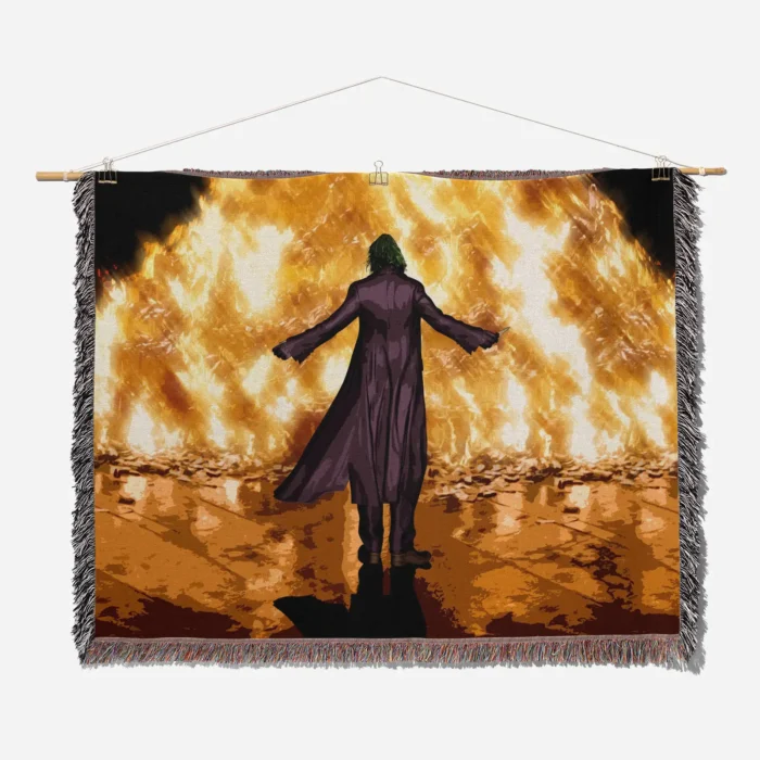 Joker Woven Tapestry Throw Blanket – Retro Wall Rug, Cozy Room Decor, Perfect Gift - Image 2