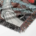 Spider Woven Tapestry Throw Blanket – Bright Wall Art, Fun Room Decor, Collectible Accent - Image 6