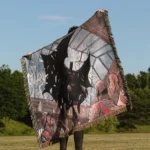 Bat Woven Tapestry Throw Blanket – Stylish Wall Rug, Fun Room Decor, Perfect Gift - Image 3