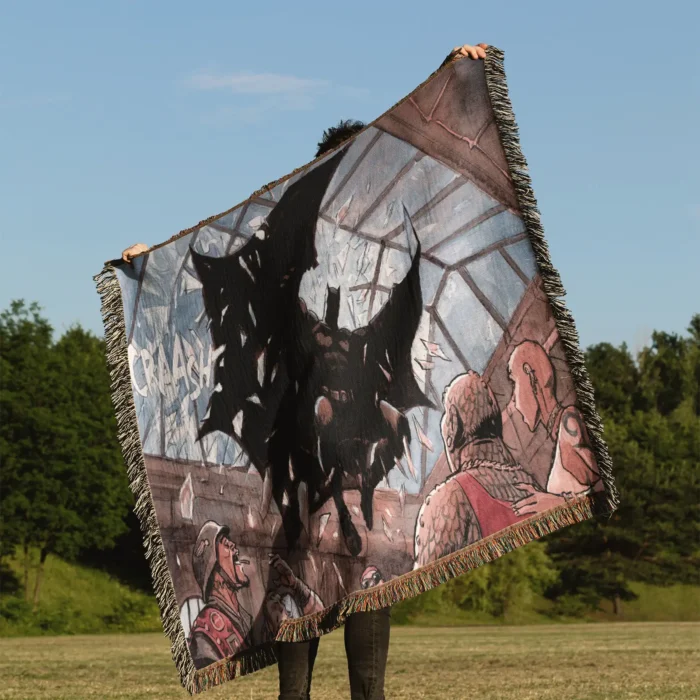 Bat Woven Tapestry Throw Blanket – Stylish Wall Rug, Fun Room Decor, Perfect Gift - Image 3