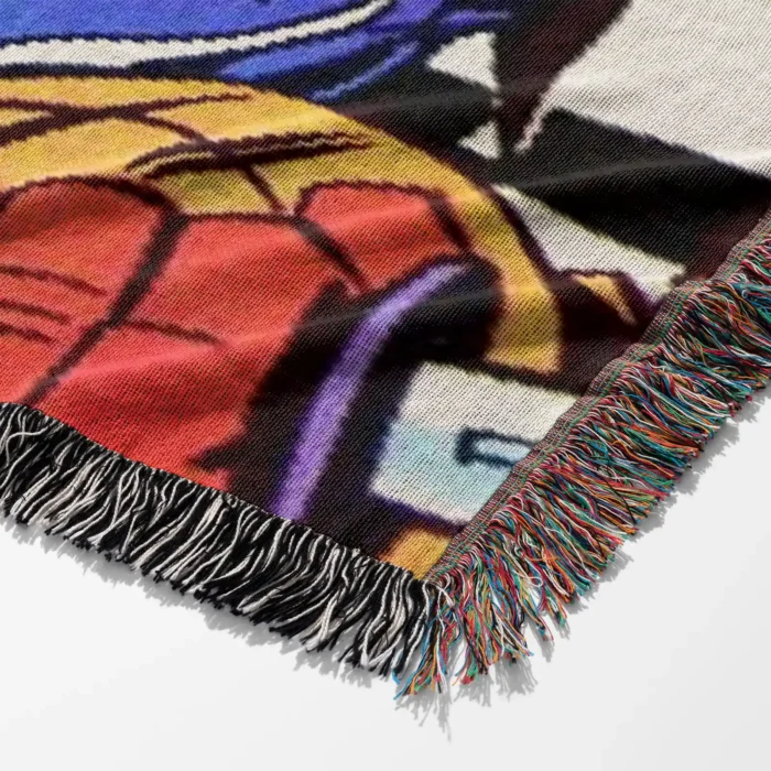 Panther Comic Cover Woven Tapestry Throw Blanket – Stylish Wall Rug, Unique Room Decor, Perfect Gift - Image 6