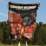 Cowboy Anime Woven Tapestry Throw Blanket – Unique Wall Art, Room & Home Decor, Cozy Accent - Image 4