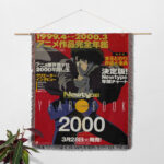 Cowboy Manga Cover Anime Woven Tapestry Throw Blanket – Stylish Wall Rug, Room & Home Decor, Gift for Collectors - Image 2