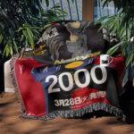 Cowboy Manga Cover Anime Woven Tapestry Throw Blanket – Stylish Wall Rug, Room & Home Decor, Gift for Collectors - Image 3