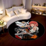 CSM Round Rug – Cool Rug for Gaming Room or Fan Room Decor - Image 3