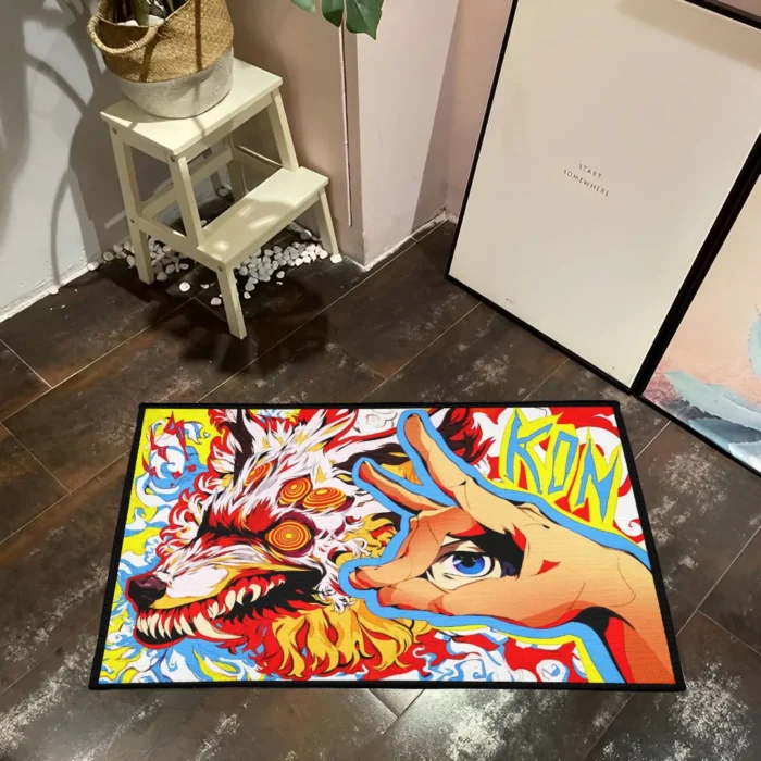 Aki Hayakawa Rug – Stylish Rug for Game Room or Manga Bedroom - Image 3