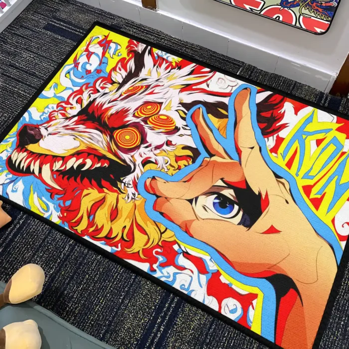 Aki Hayakawa Rug – Stylish Rug for Game Room or Manga Bedroom - Image 4