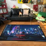 Cyberpunk 2077 Rug – Stylish Futuristic Carpet for Otaku Room or Fan Merch - Image 2