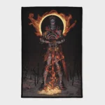 For *Soulsborne* fans, this area rug is the perfect addition to your otaku bedroom. It brings the epic and haunting world of *Dark Souls* into your space, adding a powerful touch to your decor.