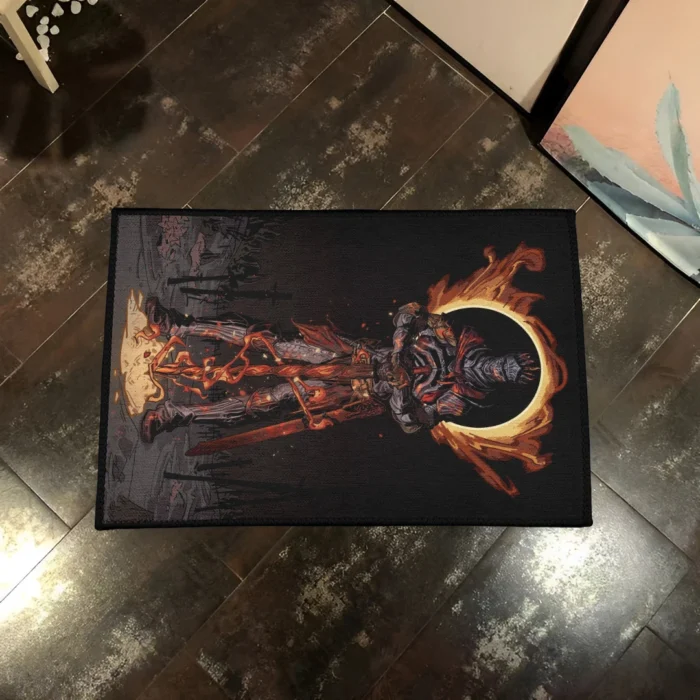 Souls Area Rug – Epic Floor Mat for Otaku Bedroom or Soulsborne Fans - Image 3