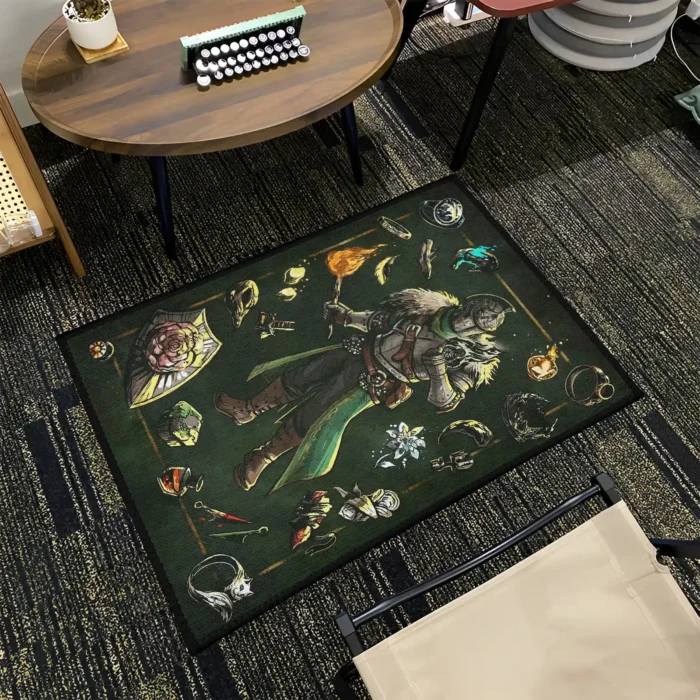 Sorcerer Inventory Rug – Stylish Souls Game Rug for Gamer Setup or Otaku Decor - Image 2