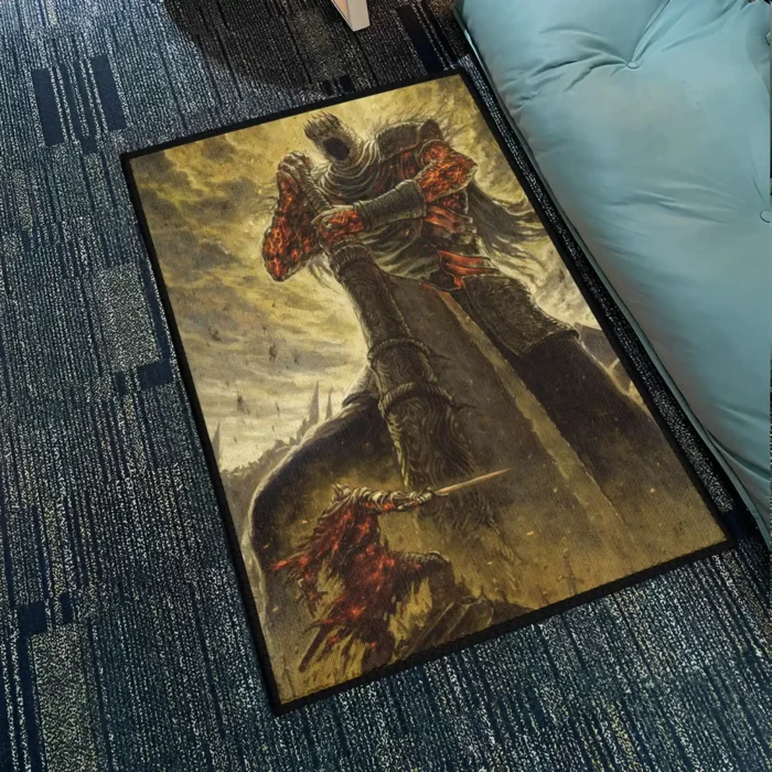 Yhorm the Giant Rug – Unique Dark Souls Rug for Game Room or Collector Merch - Image 2
