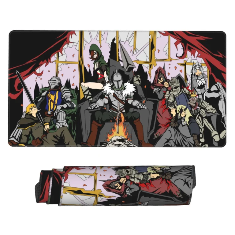 This Dark Souls mouse pad is an epic RPG-themed desk mat, ideal for gaming rooms, otaku setups, or collector displays. Perfect for fans of the series.