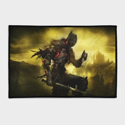 Bring the dark and captivating world of *Dark Souls* into your space with this Souls rug. Perfect for gaming rooms or dark fantasy decor, it adds a cool and immersive vibe for any fan.
