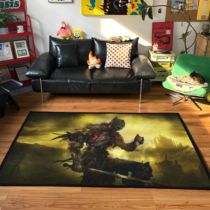 Souls Rug – Cool Game Carpet for Gaming Room or Dark Fantasy Decor - Image 2