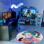 Bulma Round Rug – Cute Rug for Girls Room or Collector Display Setup - Image 3