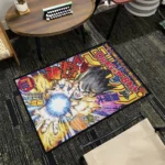 DB Goku Comic Cover Rug – Cool Carpet, Perfect Gift for Fans - Image 2