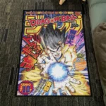 DB Goku Comic Cover Rug – Cool Carpet, Perfect Gift for Fans - Image 4