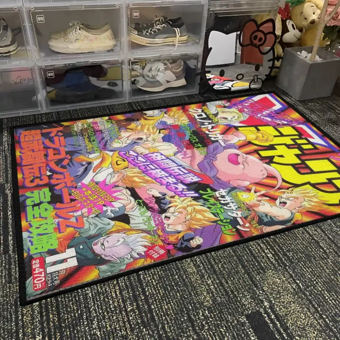DB Comic Cover Rug – Stylish Floor Mat for Boys Room or Gaming Setup - Image 2