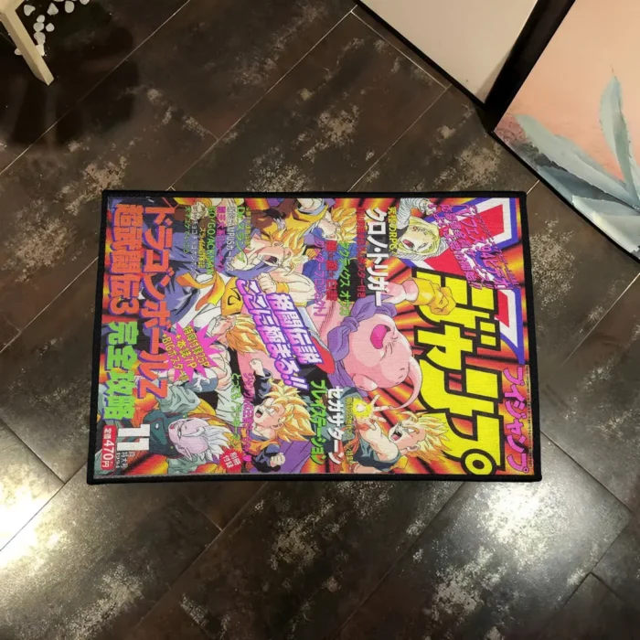 DB Comic Cover Rug – Stylish Floor Mat for Boys Room or Gaming Setup - Image 3