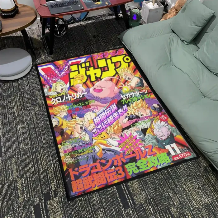 DB Comic Cover Rug – Stylish Floor Mat for Boys Room or Gaming Setup - Image 4
