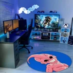 Majin Round Rug – Epic Floor Mat, Great Gift for Fans or Room Setup - Image 3