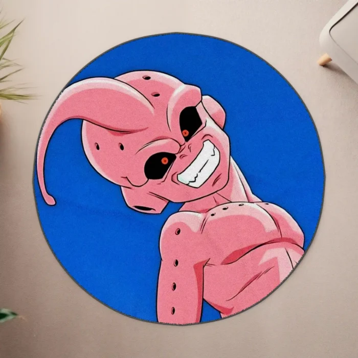Majin Round Rug – Epic Floor Mat, Great Gift for Fans or Room Setup - Image 4