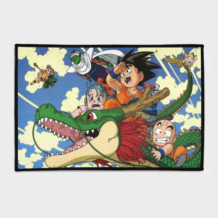 For *Dragon Ball* fans, this DB rug brings an epic touch to your gaming room or bedroom. It’s perfect for showing off your fandom in a bold and dynamic way.