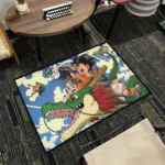 DB Anime Art Area Rug – Cool Anime Carpet for Gaming Room Decor or Fan Gift - Image 2