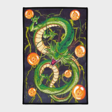 For *Dragon Ball* fans, this Shenron rug brings an epic touch to your game room or as a fan gift. It’s perfect for showcasing the legendary dragon in your space.
