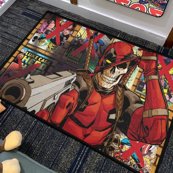 DP Rug – Fun Comic Rug for Game Room or Anti-Hero Fan Gift - Image 4