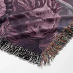 Death Ryuk Woven Tapestry Throw Blanket – Mysterious Wall Rug, Room & Home Decor, Dark Fantasy Gift - Image 13