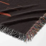 Death Woven Tapestry Throw Blanket – Cozy Throw, Room & Home Decor, Striking Accent - Image 6