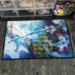 Giyu Tomioka Rug – Cool Carpet for Boys Bedroom or Gaming Room - Image 4