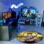 Gyomei Round Rug – Epic Floor Mat for Otaku Room or Fan Gift - Image 3