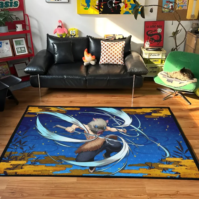 Inosuke Rug – Fun Carpet for Bedroom or Themed Room Decor - Image 2