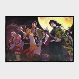 Step into the world of *Demon Slayer* with this epic rug. Ideal for your gaming room or bedroom, it adds a bold and dynamic touch to your decor.