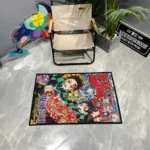 Tanjiro Jump Cover Rug – Unique Rug for Game Room or Cozy Decor - Image 3