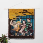 Demon Woven Tapestry Throw Blanket – Cozy Throw, Room & Home Decor, Stylish Interior Accent - Image 2