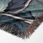 Demon Giyuu Woven Tapestry Throw Blanket – Cool Wall Art, Room & Home Decor, Calm Design Accent - Image 6