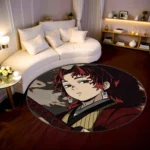 Yoriichi Round Rug – Epic Rug for Game Room or Collector Decor - Image 2